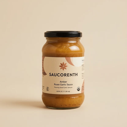 Saucorenth Amber Roast Garlic Sauce